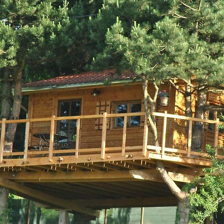 L'Etournelle - Cabane Perchee Chaussan ภายนอก รูปภาพ
