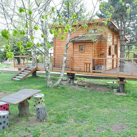 L'Etournelle - Cabane Perchee Chaussan ภายนอก รูปภาพ